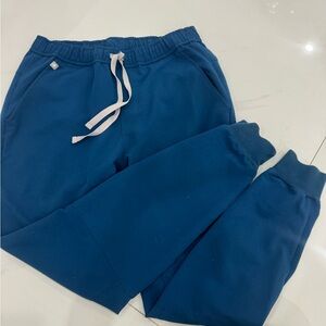 Figs Navy Blue Drawstring Jogger Sweatpants